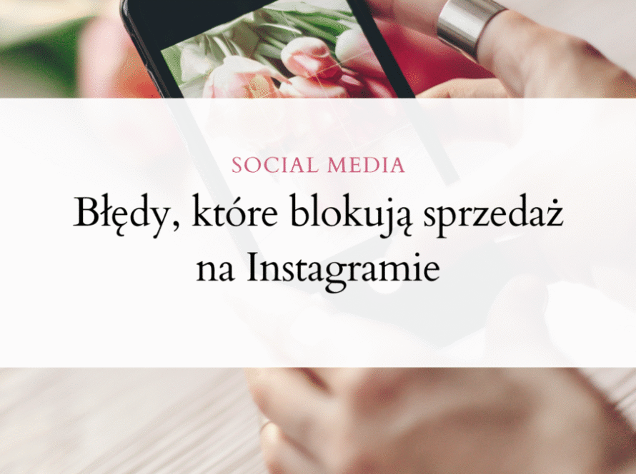 instagram nie sprzedaje